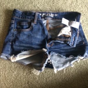 American Eagle jean shorts
